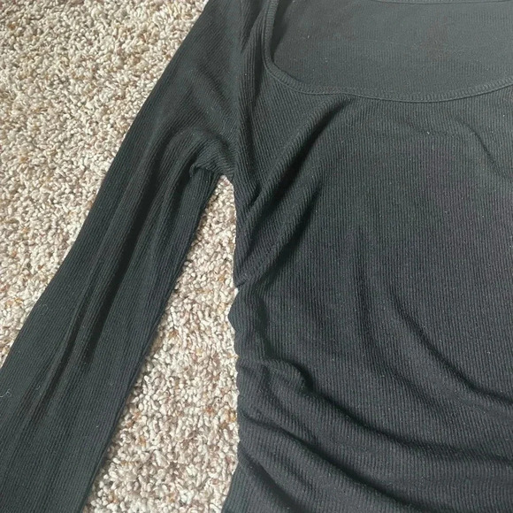 SHEIN Black Long Sleeve Top. XS - Picture 3 of 6